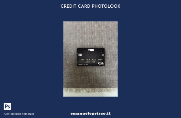 stile verificato modello frontale photolook con carta per la firma del visto del